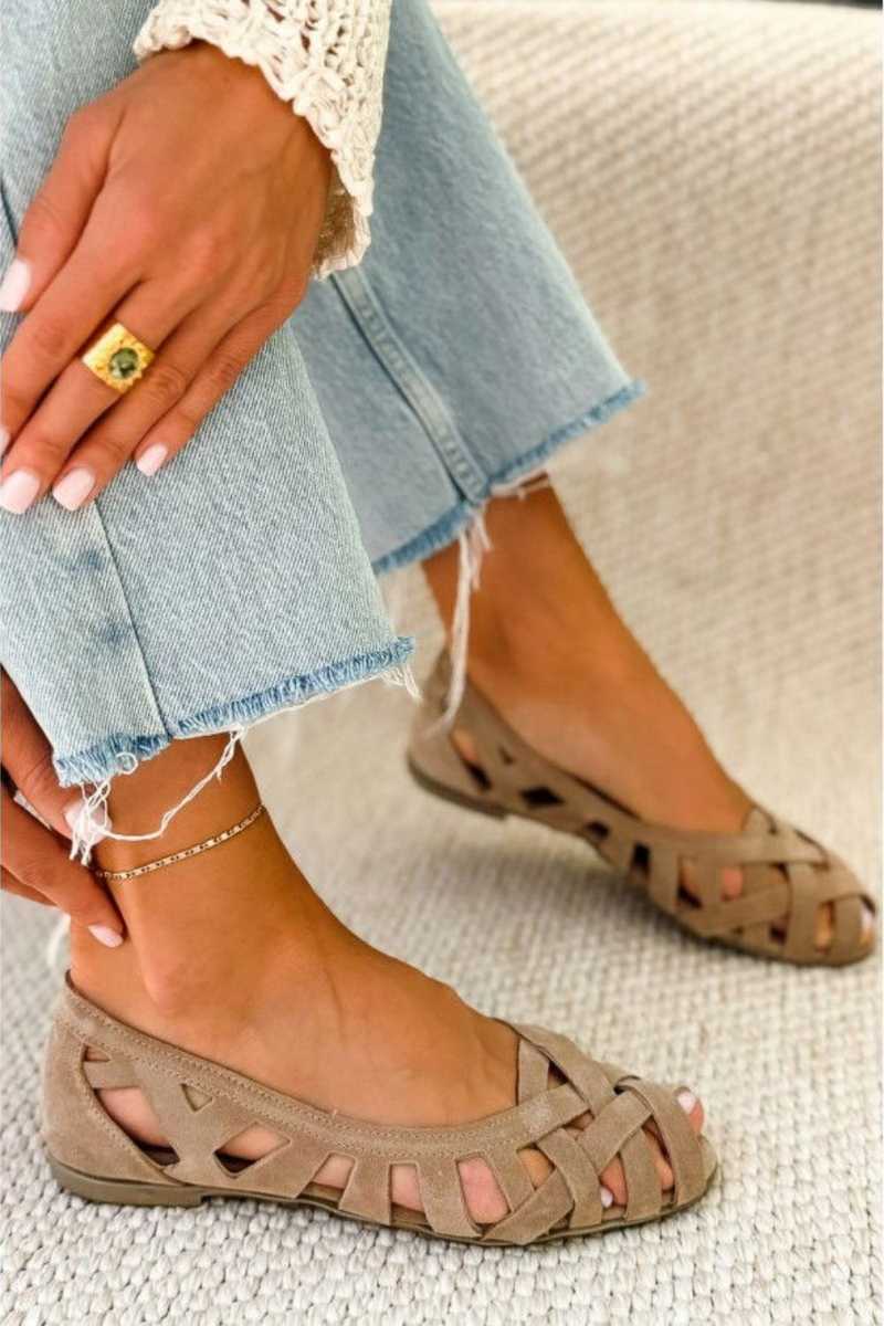 Rosario | Sandalias Planas Trenzadas