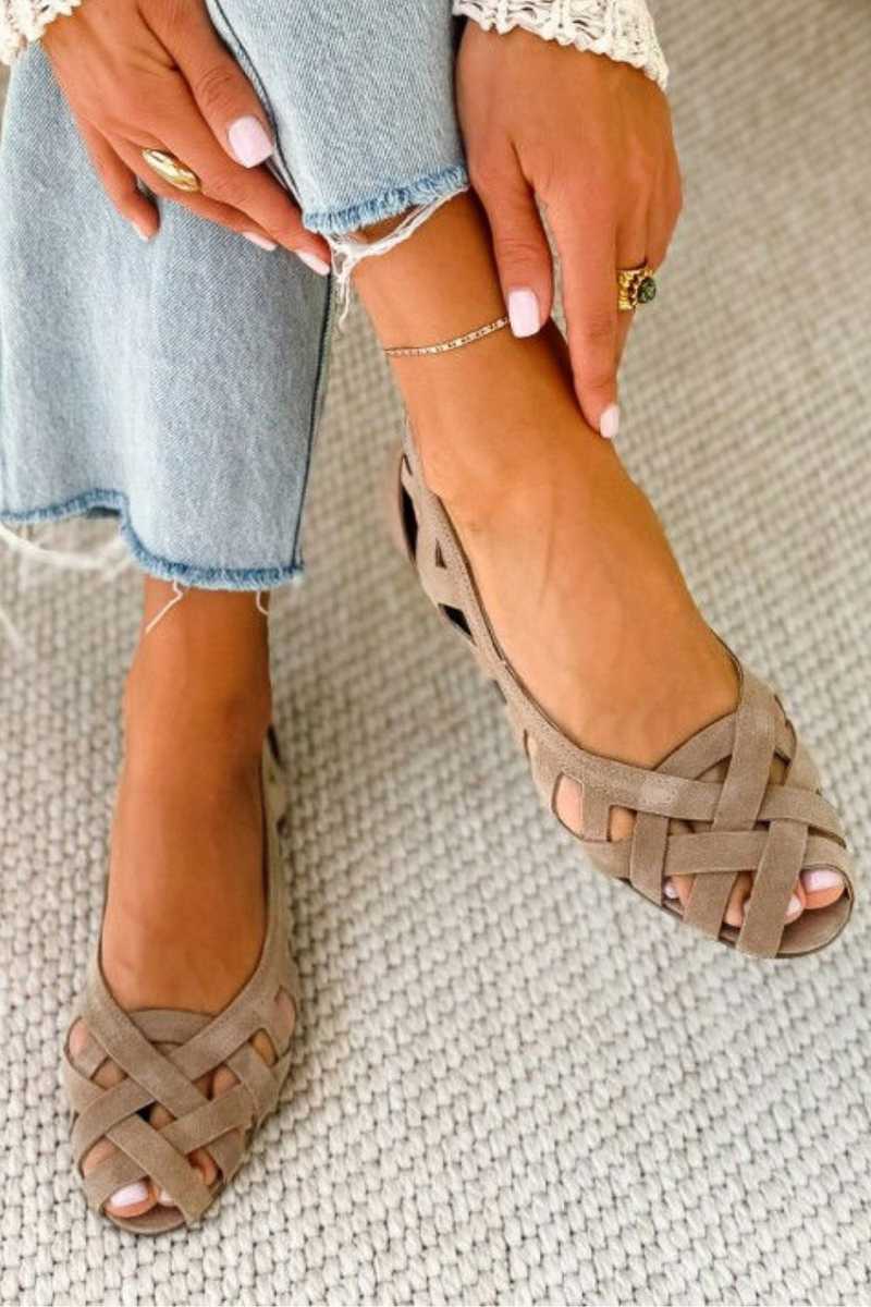 Rosario | Sandalias Planas Trenzadas