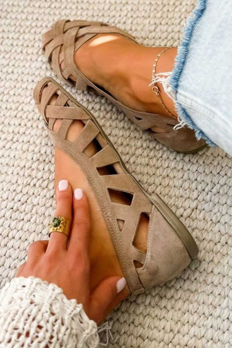 Rosario | Sandalias Planas Trenzadas
