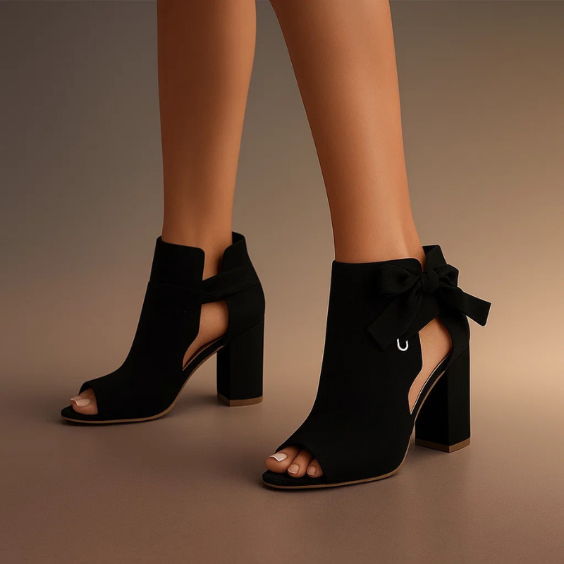 Marcela | Tacones Elegantes de Tacón Ancho