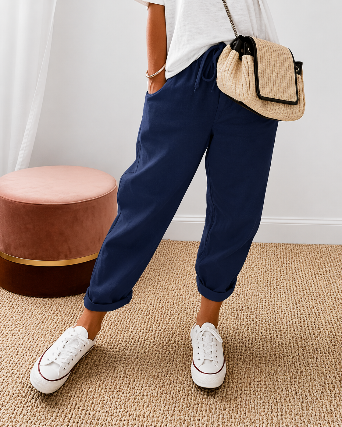 Teresa - Pantalón Fluido de Verano