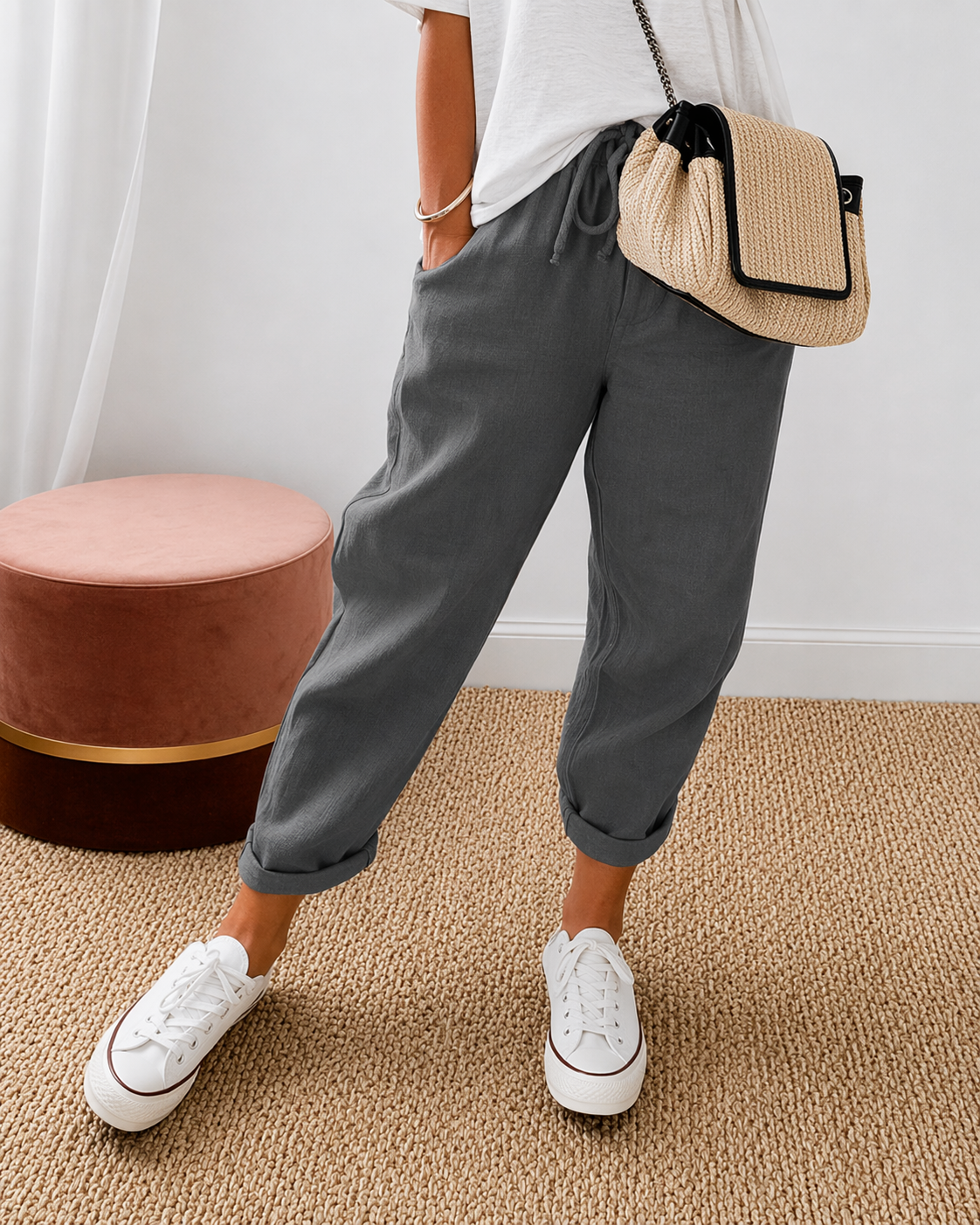 Teresa - Pantalón Fluido de Verano
