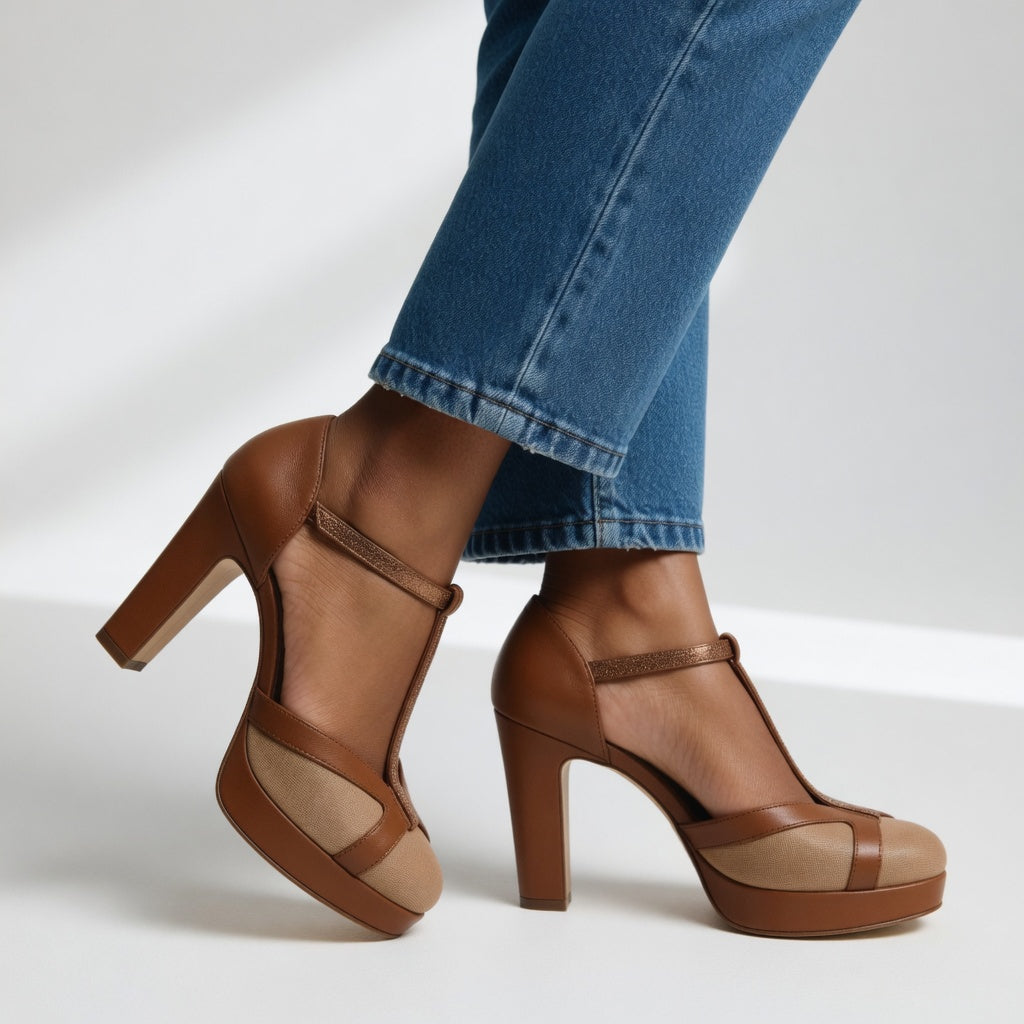 Madelyne | Zapatos de Tacón Retro