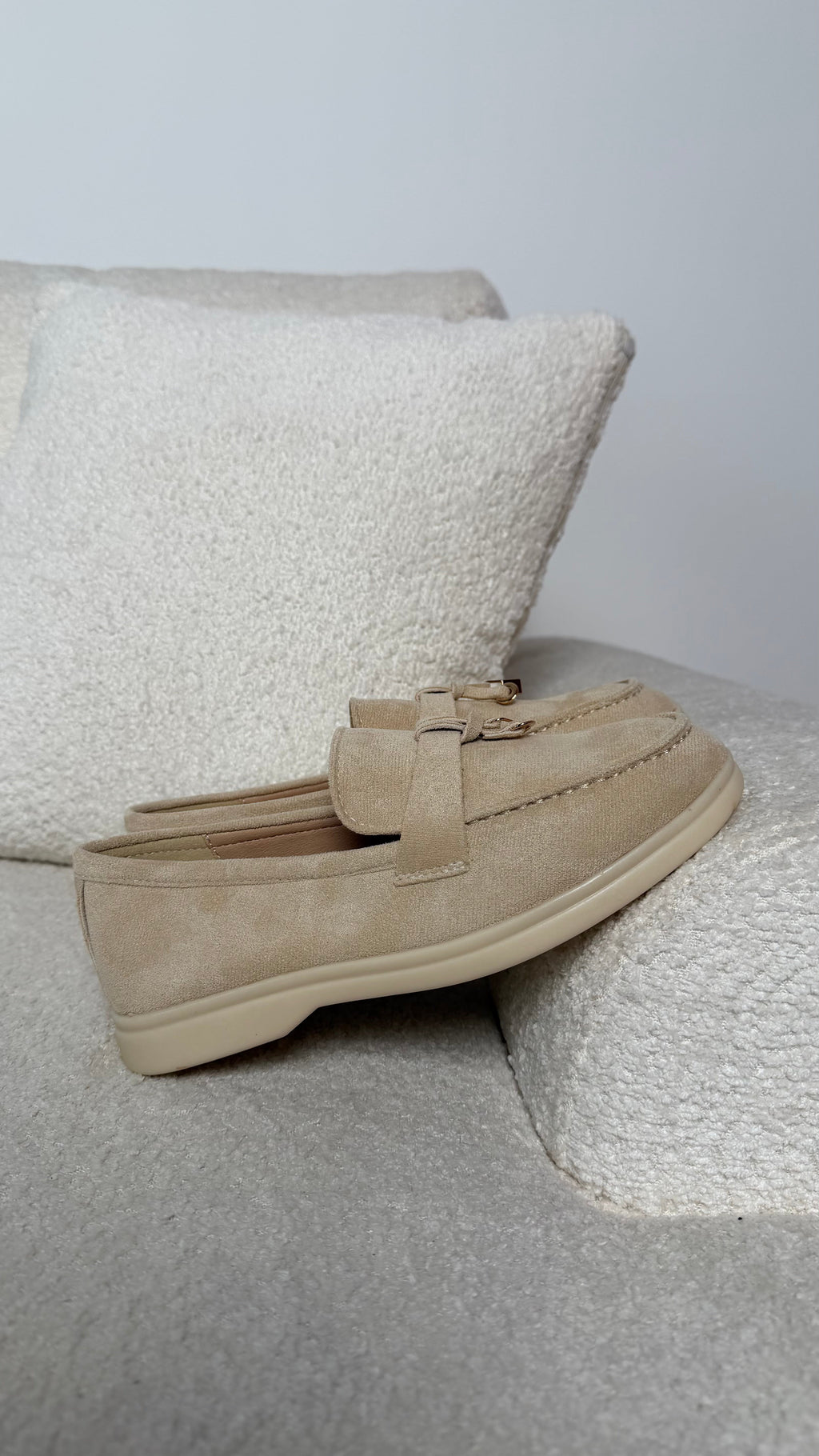 Chloe | Mocasines Loafers Beige
