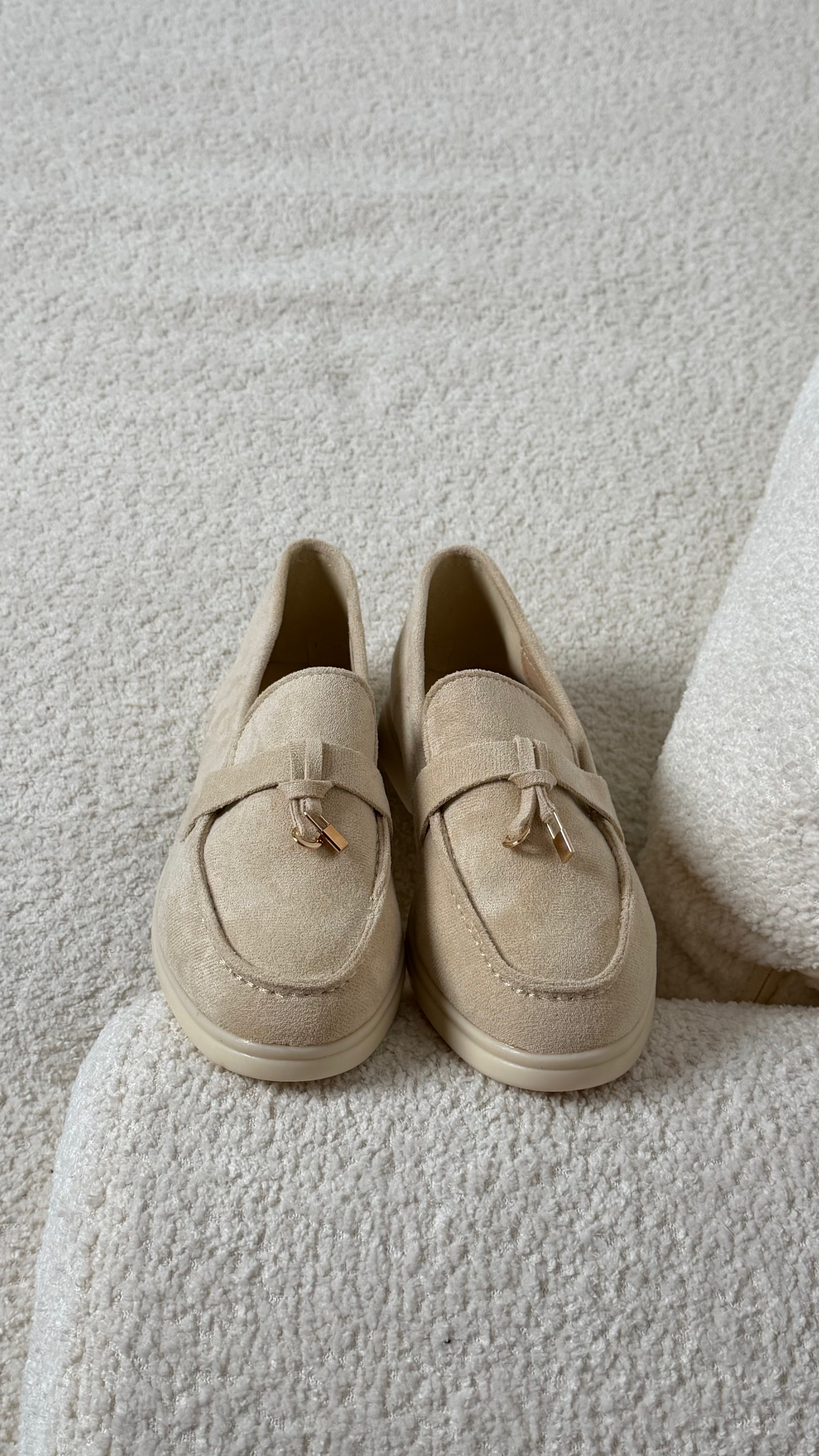 Chloe | Mocasines Loafers Beige
