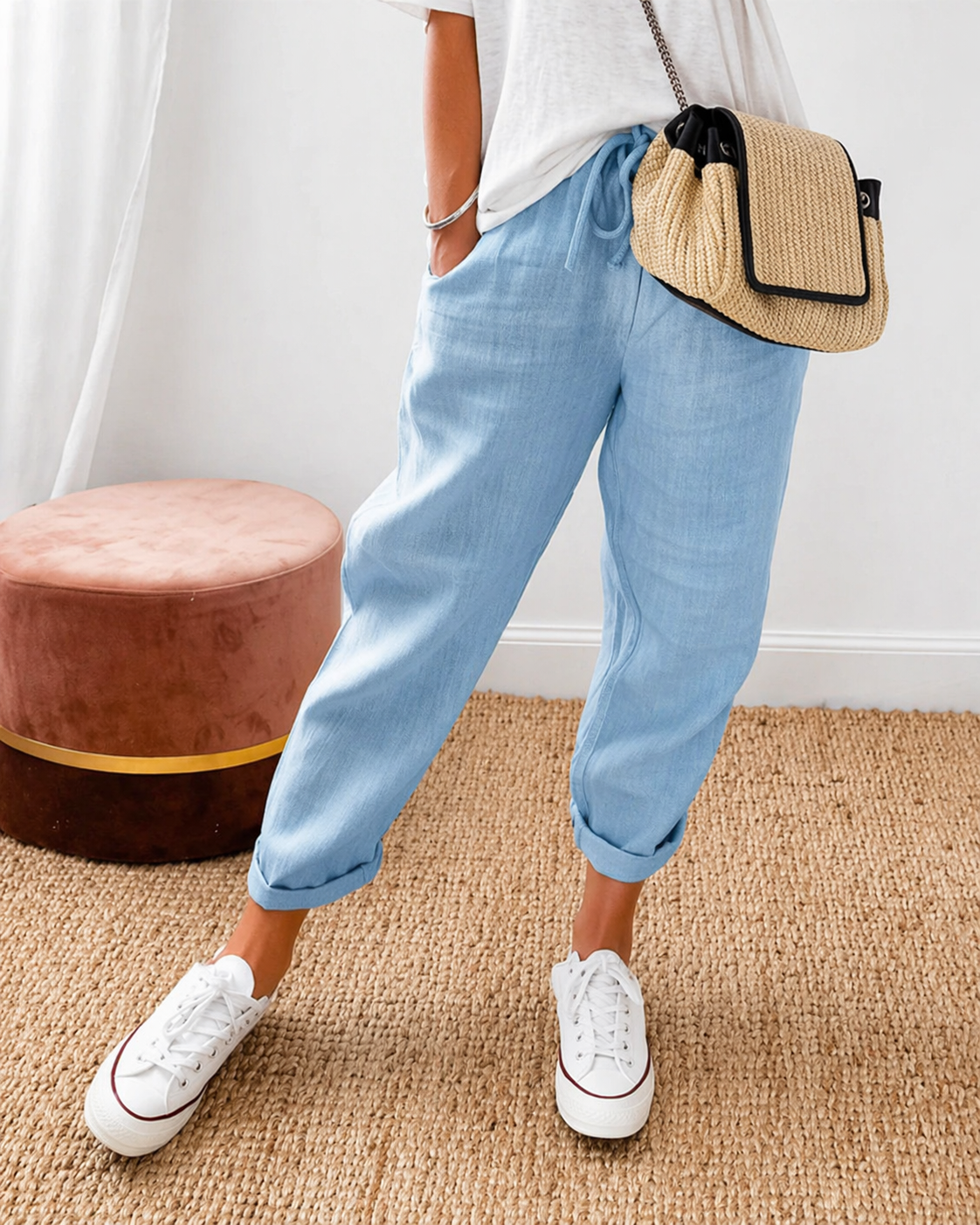 Teresa - Pantalón Fluido de Verano