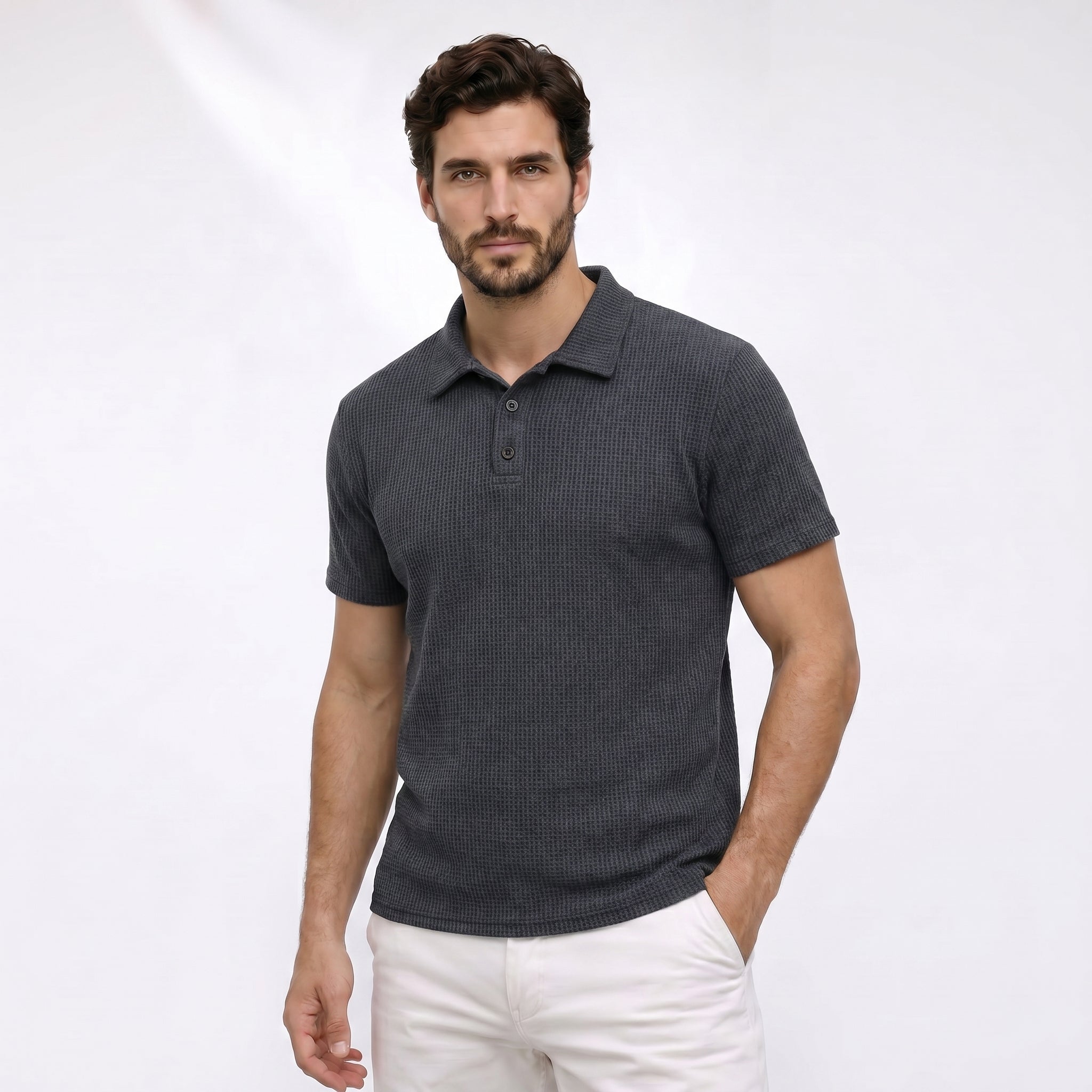 Jorge | Polo de punto cómodo