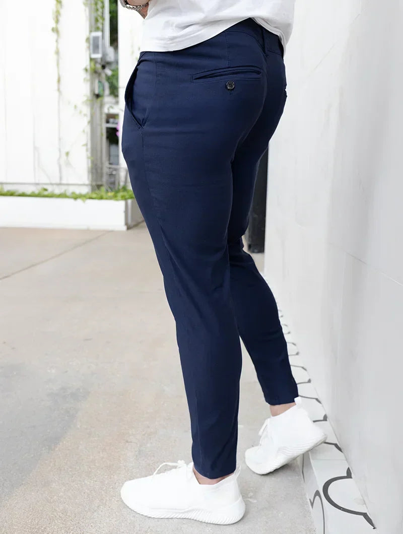 Noa Stretch Pantalón - Azul