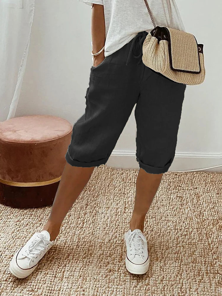 Tere | Pantalón Corto Fluido de Verano