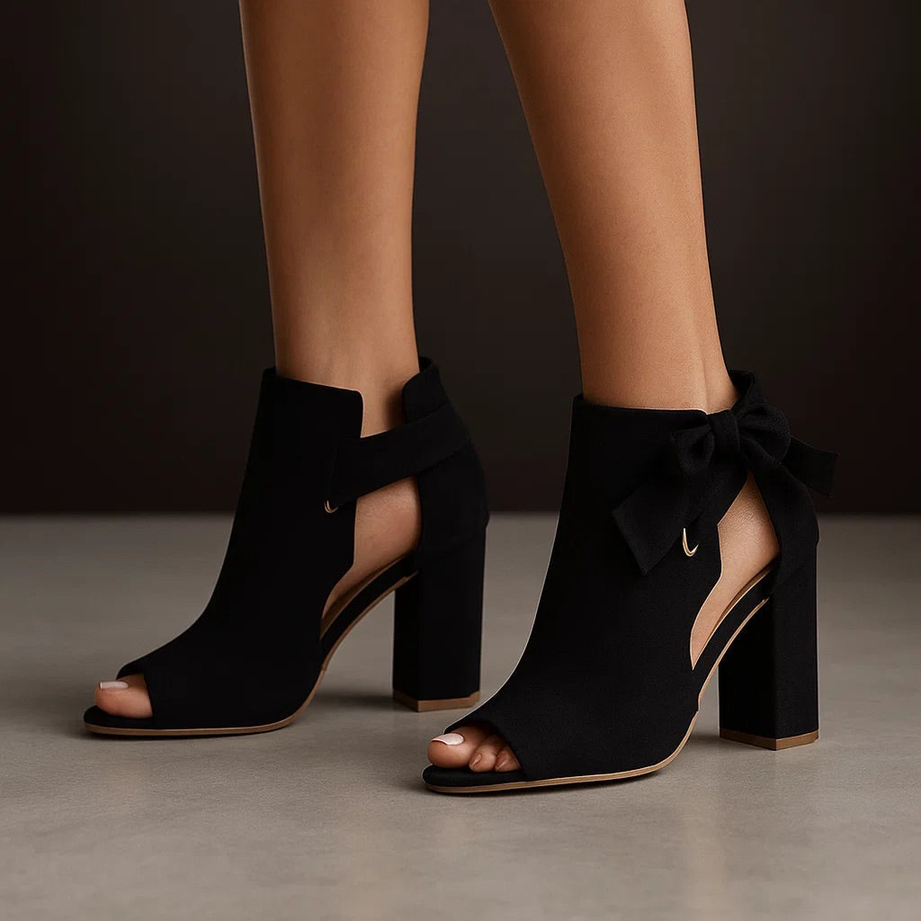 Marcela | Tacones Elegantes de Tacón Ancho